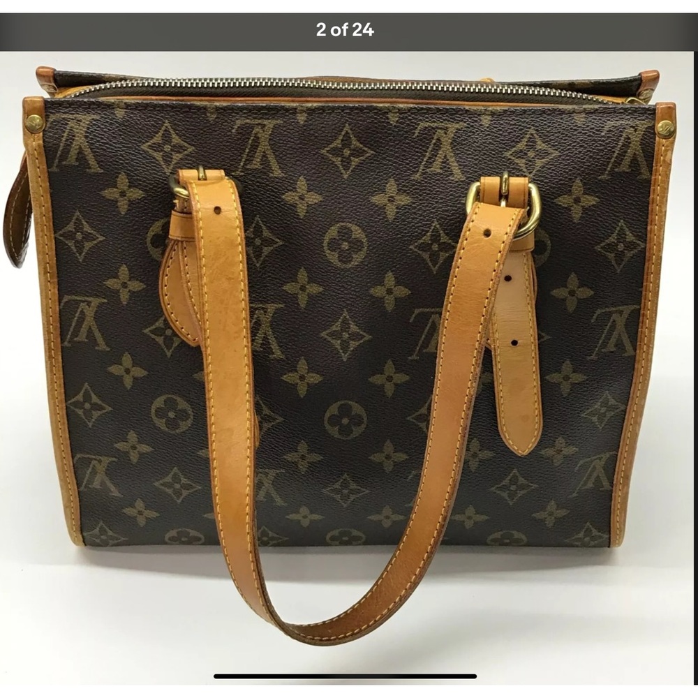 Auth loui Vuitton Popincourt  Haut Toe Monogram